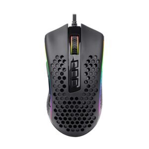 REDRAGON STORM 12400DPI 7 Buttons|Ergonomic Design|P3327 Optical Sensor|Lightweight Body|RGB Backlit gaming Mouse - Black - TauTech South Africa