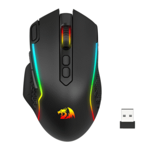 Redragon TAIPAN MAX 12000DPI Wireless Gaming Mouse - Black - TauTech South Africa