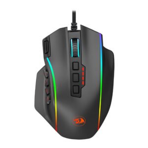REDRAGON PERDICTION 4 12400DPI RGB MMO Ergo Gaming Mouse - Black - TauTech South Africa