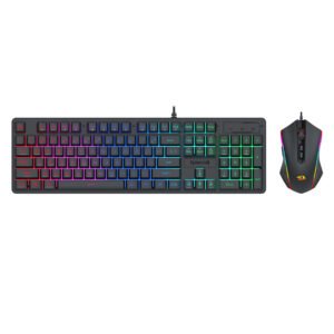 Redragon S107 RGB Gaming Essentials Wired Gaming Keyboard and Mouse Bundle - TauTech South Africa