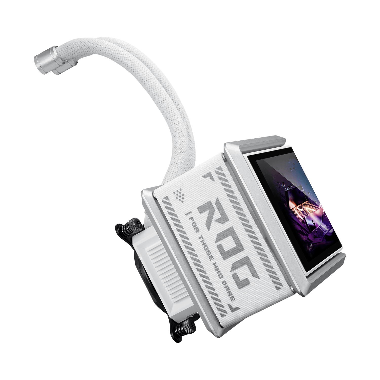 ASUS ROG Ryuo IV SLC 360 ARGB White Edition 360MM Liquid CPU Cooler - White - Image 5