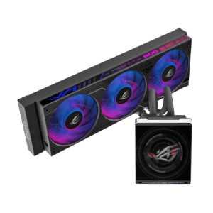 ASUS ROG Strix SLC IV 360 ARGB LCD Liquid CPU Cooler - Black - TauTech South Africa