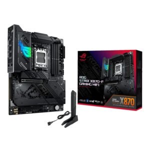 Asus ROG Strix X870-F Gaming WiFi Motherboard - ATX AMD AM5 - TauTech South Africa