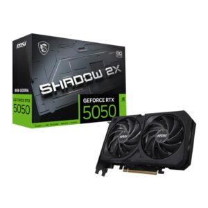 MSI Nvidia GeForce RTX 5050 Shadow 2X OC 8GB Graphics Card - TauTech South Africa