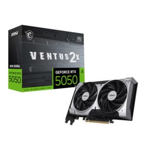MSI GeForce RTX 5050 8G VENTUS 2X OC Graphics Card - TauTech South Africa