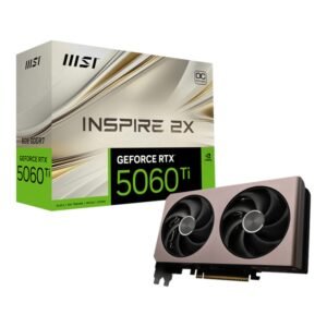 MSI GeForce RTX 5060 Ti 8GB INSPIRE 2X OC Graphics Card - TauTech South Africa