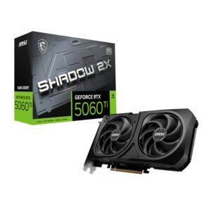 MSI GeForce RTX 5060 Ti SHADOW 2X OC PLUS GDDR7 16GB Graphics Card - TauTech South Africa