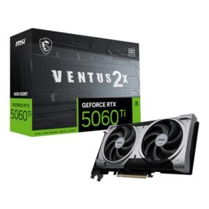 MSI GeForce RTX 5060 Ti VENTUS 2X OC PLUS 16GB GDDR7 Graphics Card - TauTech South Africa