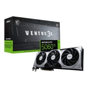 MSI GeForce RTX 5060 Ti VENTUS 3X OC 16GB GDDR7 Graphics Card - TauTech South Africa