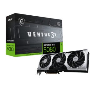 MSI GeForce RTX 5080 16G VENTUS 3X OC PLUS Graphics Card - TauTech South Africa