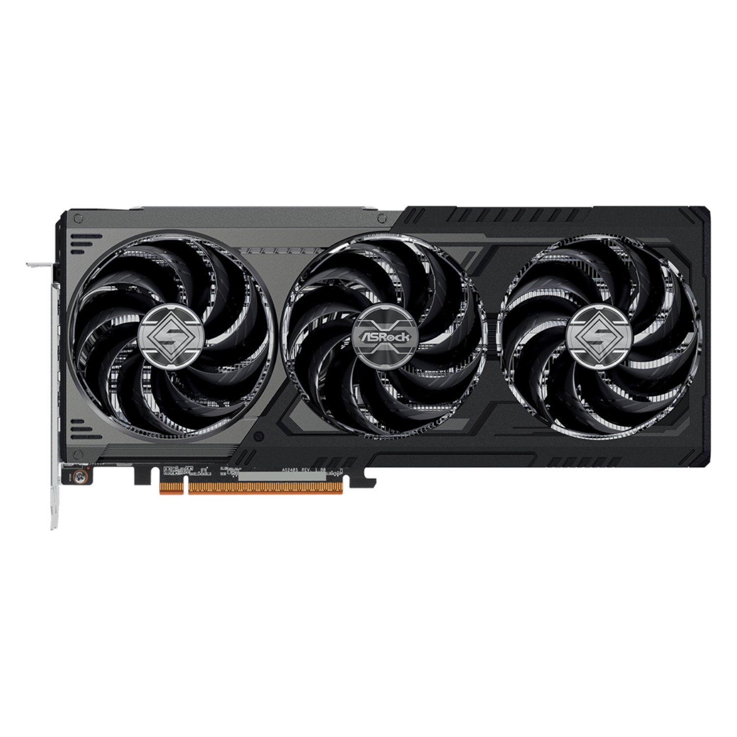 ASRock Radeon RX9070 XT Steel Legend Dark 16GB Graphics Card - Image 2