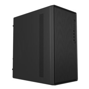 FSP S120 M-ATX Mid Tower Desktop Chassis - Black - TauTech South Africa