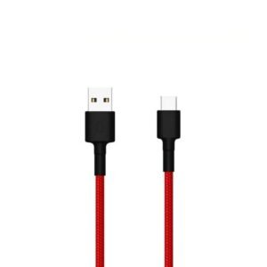 Xiaomi USB Type-C Braided 1m Cable - Red - TauTech South Africa