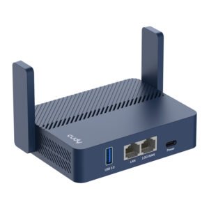 Cudy AX3000 2.5G Wi-Fi 6 Mini VPN Travel Router - Navy Blue - TauTech South Africa