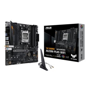 Asus TUF Gaming A620M-PLUS AM5 WIFI M-ATX Motherboard - TauTech South Africa