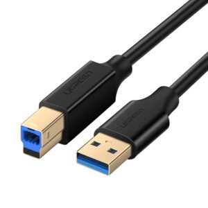 UGREEN US210 USB-A Printer Cable 2M - Black - TauTech South Africa