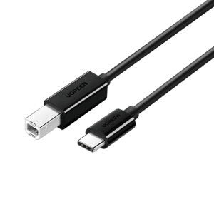 UGreen USB Type-C to B Male Printing Cable 2m - Black - TauTech South Africa