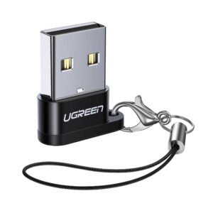 UGREEN USB A Male to USB Type-C Female Adapter (Black) - TauTech South Africa