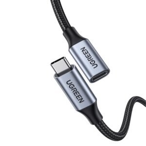 UGREEN Type-C 3.1 Gen2 Extension Cable – 10Gbps, PD 100W (1m) - TauTech South Africa