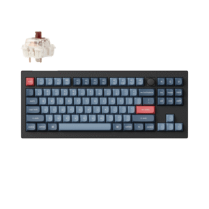Keychron V3 Max QMK/VIA 80% Wireless Custom Mechanical Keyboard (Brown Switch) – Carbon Black - TauTech South Africa