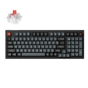 Keychron V5 Ultra 96% 8K Red Switch Hot-Swapple Silk POM RGB Wireless Keyboard - TauTech South Africa