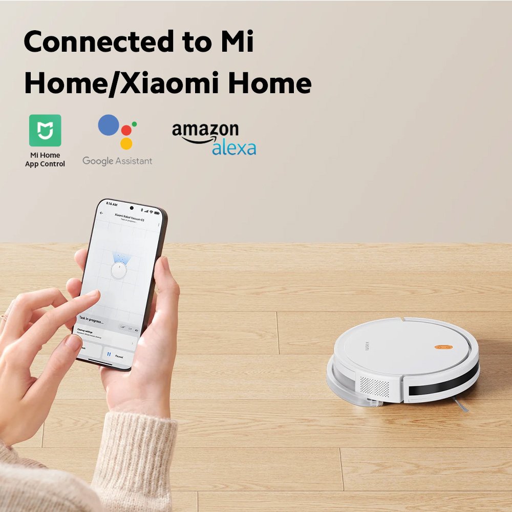 Xiaomi Robot Vacuum Cleaner and Mop E5 - White - Image 9
