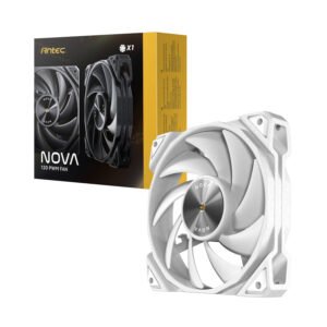 Antec NOVA PWM 120mm Case Fan White - TauTech South Africa