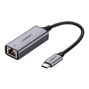 UGREEN CM199-50737 Type-C to Gigabit Ethernet Adapter - Silver - TauTech South Africa