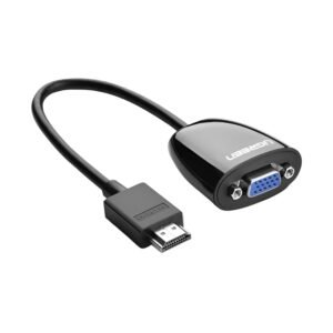 UGREEN HDMI to VGA Converter, 1080p Video Adapter - Black - TauTech South Africa