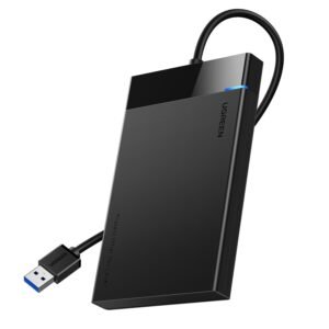 UGREEN USB 3.0 to 2.5” SATA Hard Drive Enclosure (Non-Detachable Cable) - TauTech South Africa