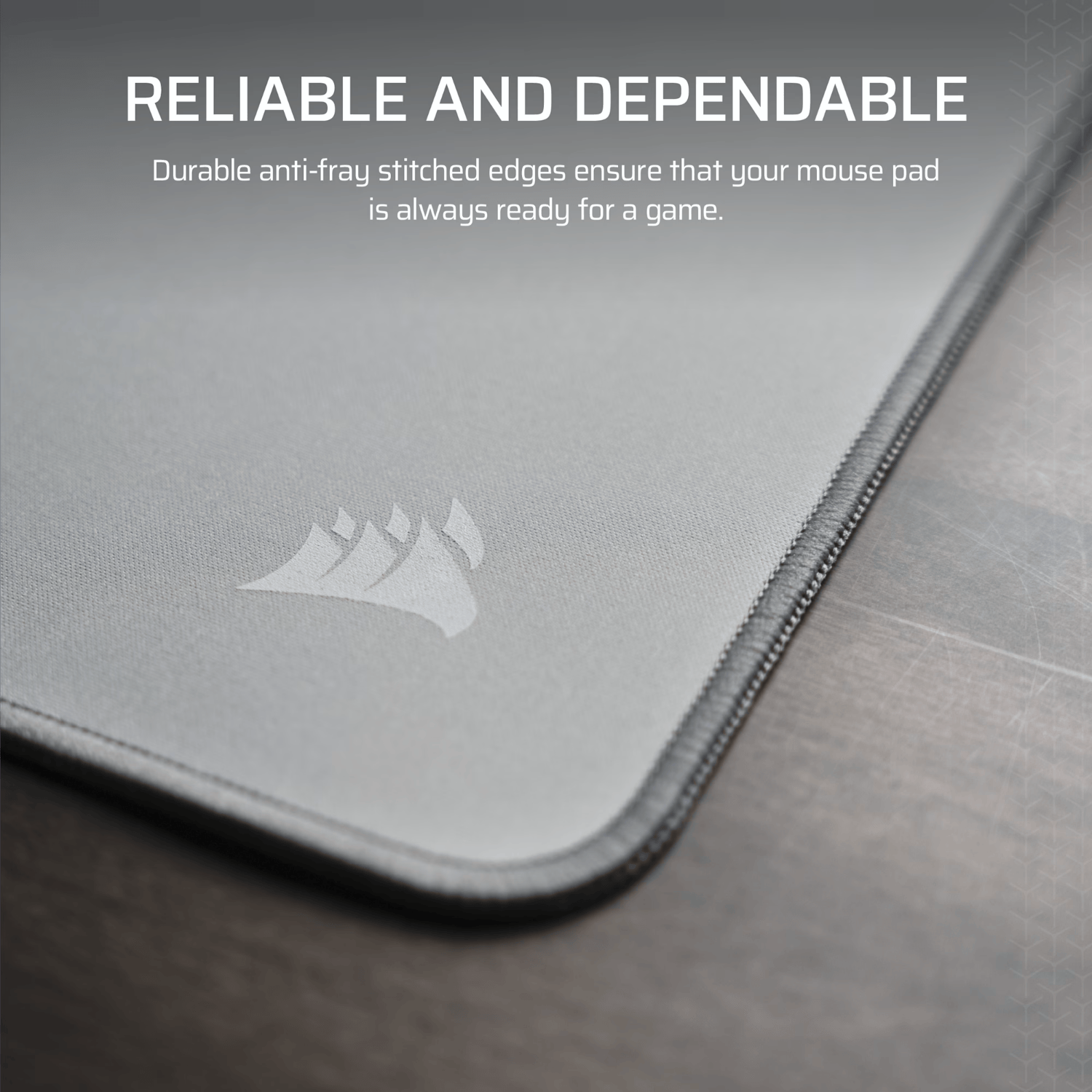 Corsair MM Anti-fray Cloth Gaming Mouse Pad XL - Gray - Image 3