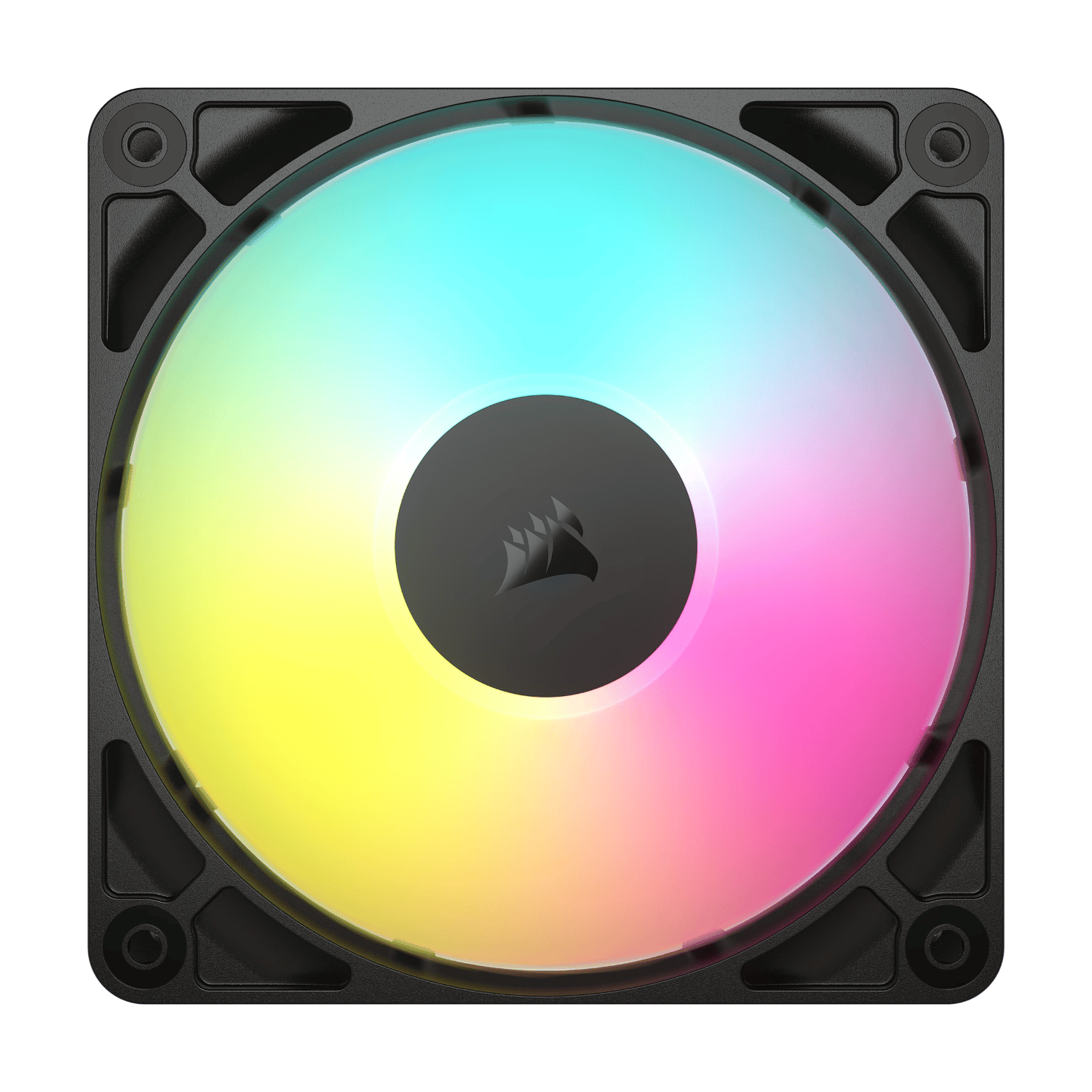 Corsair RS120 ARGB 120mm PWM Fans Triple Pack - Black - Image 3