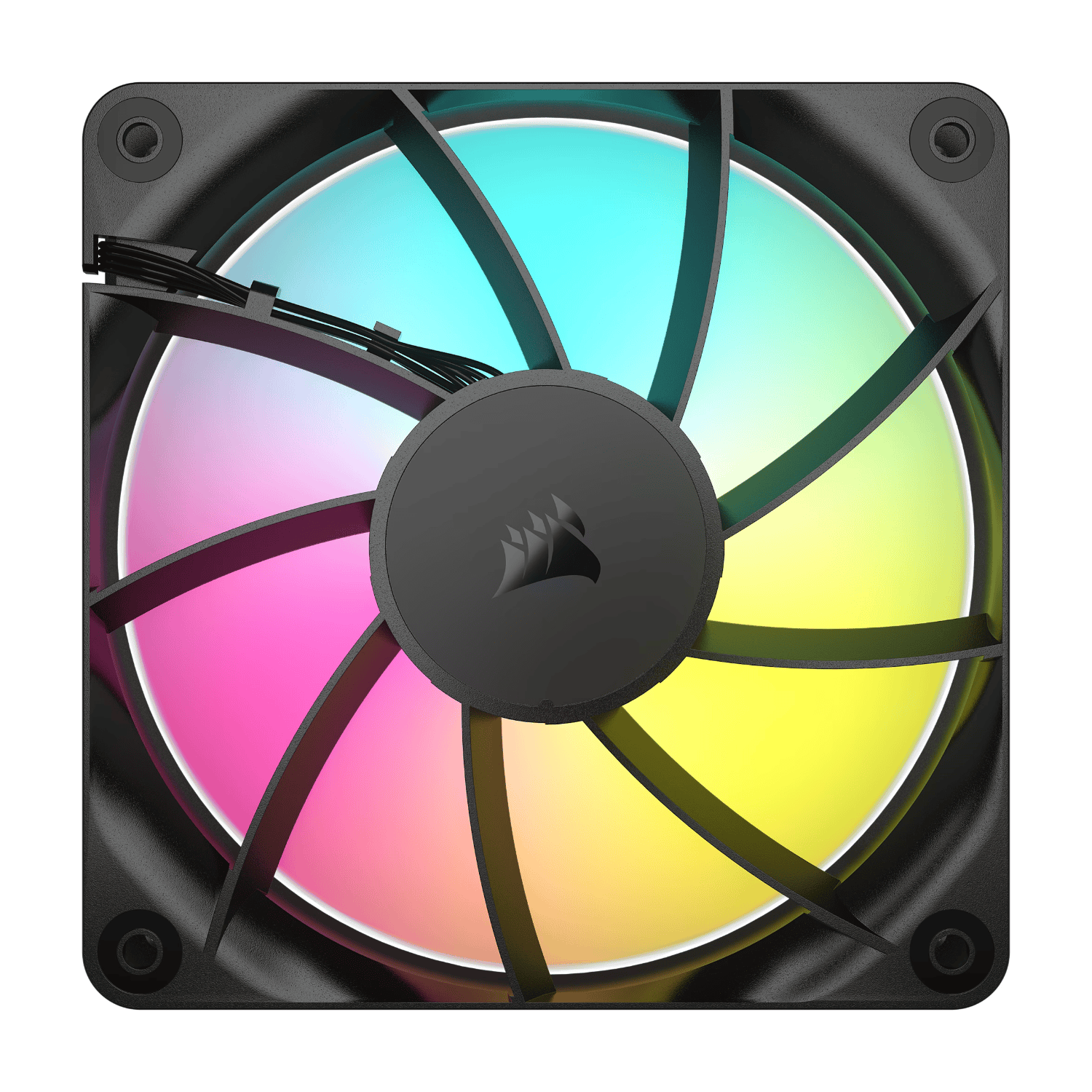 Corsair RS120 ARGB 120mm PWM Fans Triple Pack - Black - Image 4