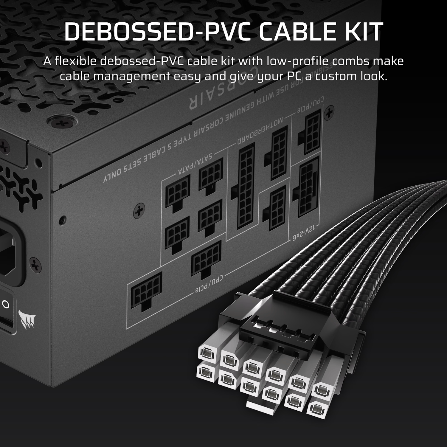 Corsair RM850x SHIFT 80 PLUS Gold Fully Modular ATX Power Supply - Image 2