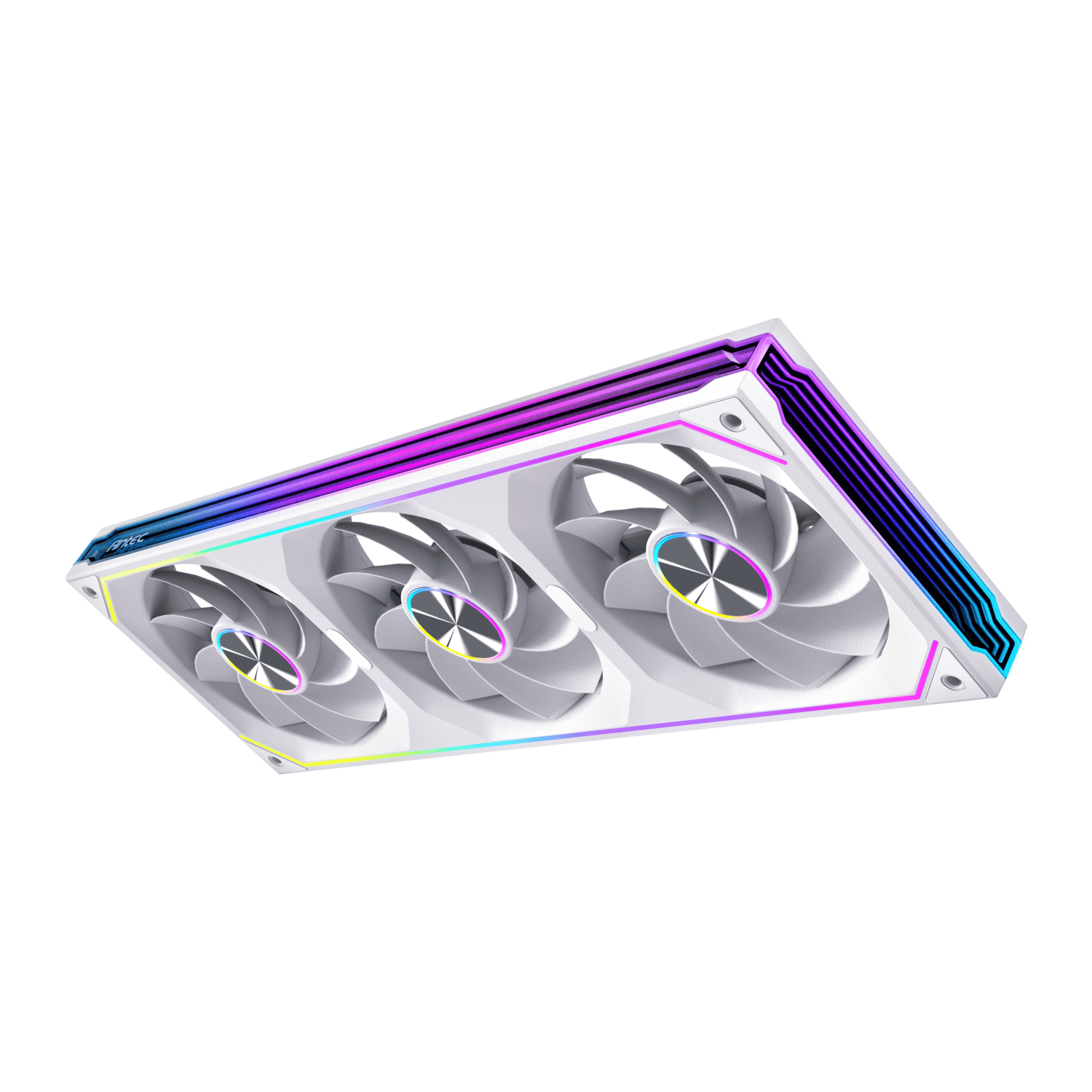 Antec INFINITY MATRIX PWM 360mm ARGB Reverse Case Fan Single Frame - White - Image 4