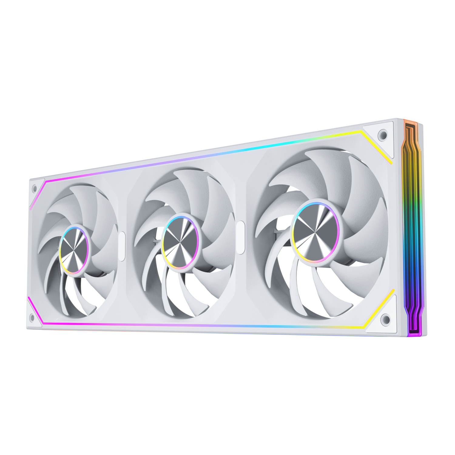 Antec INFINITY MATRIX PWM 360mm ARGB Case Fan Single Frame - White - Image 2