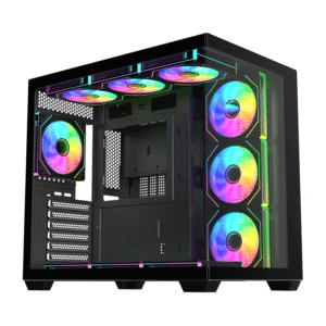 FSP M341 ARGB ATX Mid Tower Gaming Chassis - Black - TauTech South Africa