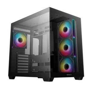 DeepCool CG530 4F Tempered Glass ATX Gaming Chassis - Black - TauTech South Africa