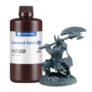 Anycubic Standard Resin V2 1kg - HD Grey - TauTech South Africa