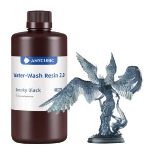 Anycubic Water Wash Resin 2.0 – Smoky Black - TauTech South Africa